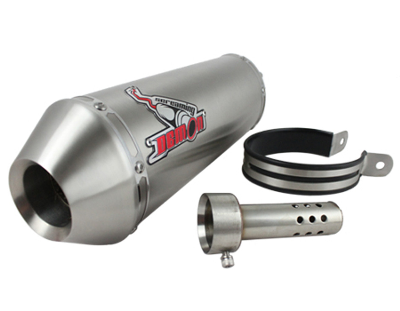 GSX 650F 2008-2015 Screaming Demon S/S S/O Oval Exhaust