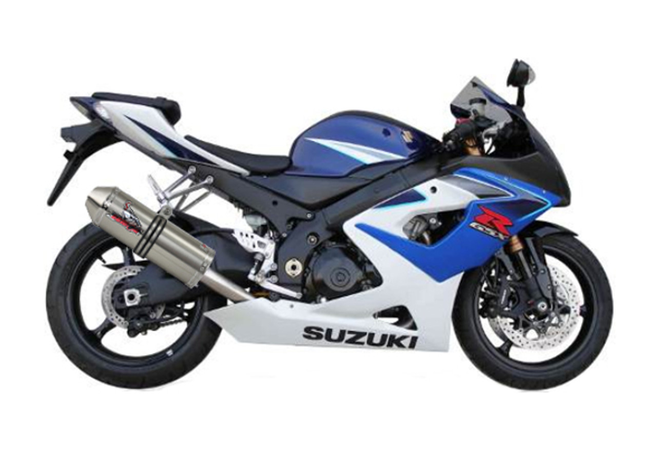 GSX-R 1000 2005-2006 Screaming Demon S/S S/O Oval Exhaust 