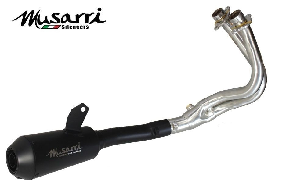 Kawasaki Z650 2017-2026  - Musarri Street Series GP Full Exhaust