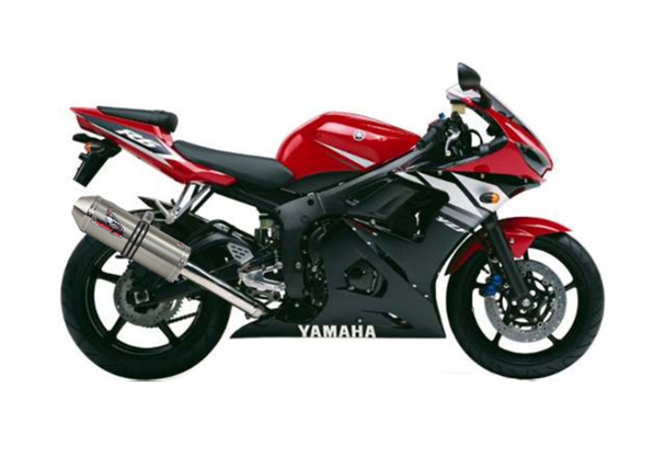 YZF-R6 1999-2002 Screaming Demon S/S S/O Oval Exhaust 