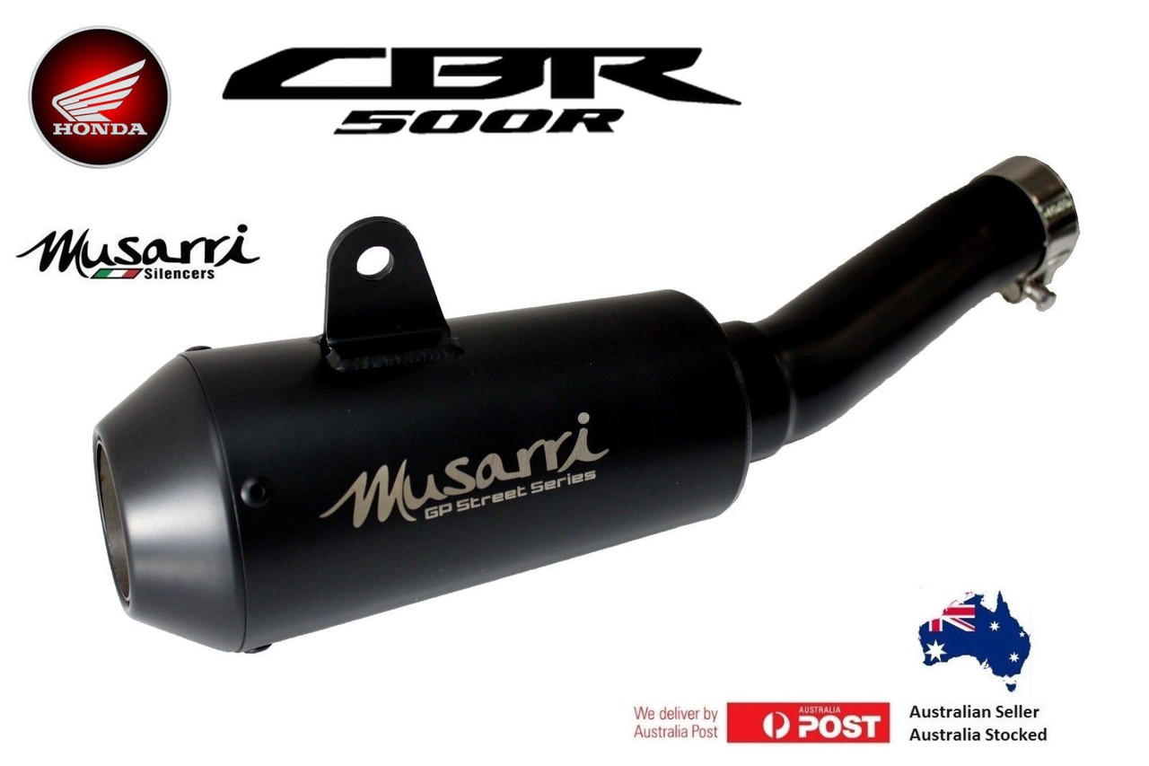 Honda CBR500R 2016-2018 - Musarri Street Series GP Slip-on Exhaust - product photo