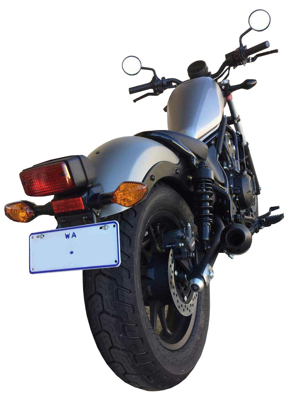 Honda Rebel 500 CMX500 2017-2026 - Musarri Street Series GP Slip-on Exhaust (MH635SB)
