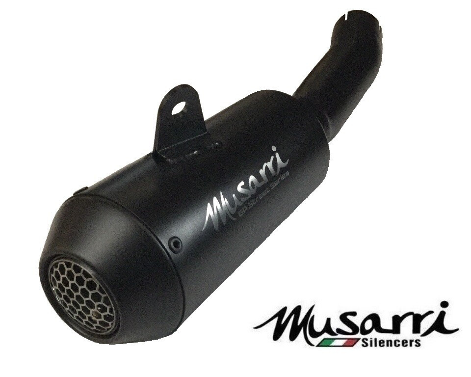 Rebel 500 S CMX500 2017-2026 Musarri Street Series GP Slip-on Exhaust - product photo
