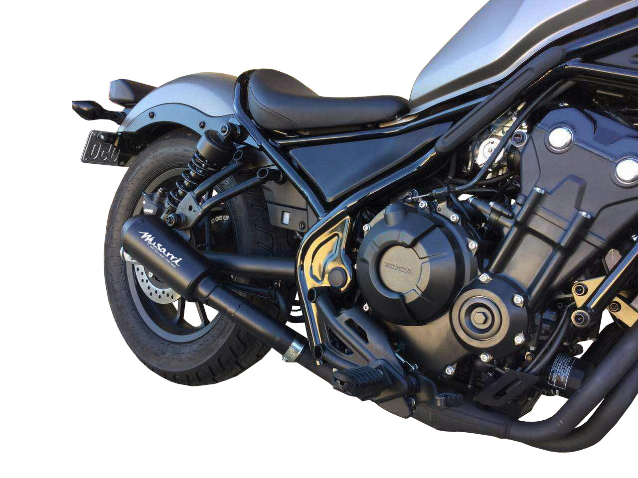Honda Rebel 300 CMX300 2017-2025 - Musarri Street Series GP Slip-on Exhaust - product photo