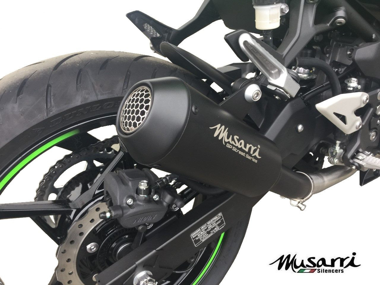 Kawasaki Ninja 400 2018> - Musarri Street Series GP Slip-on