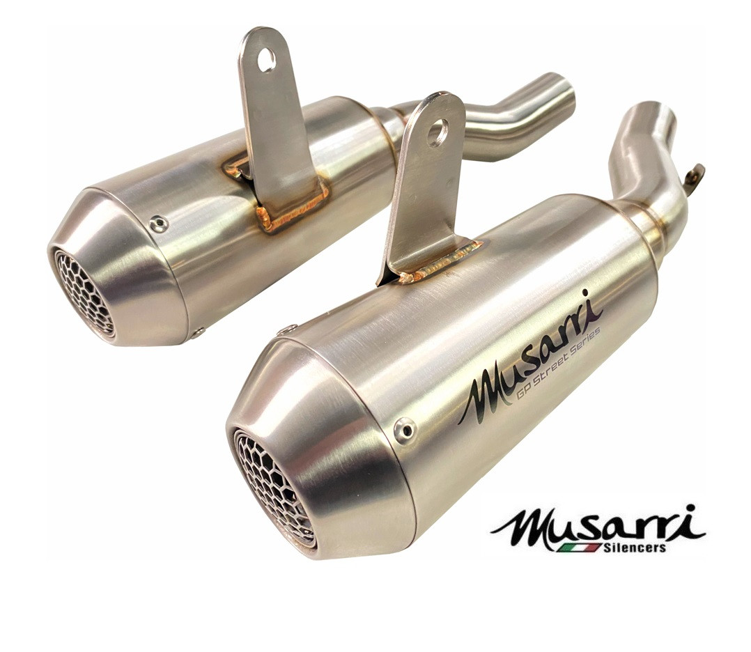 Kawasaki Z1000/SX/R  2010-2019 - Musarri Street Series GP Slip-on Exhaust/s