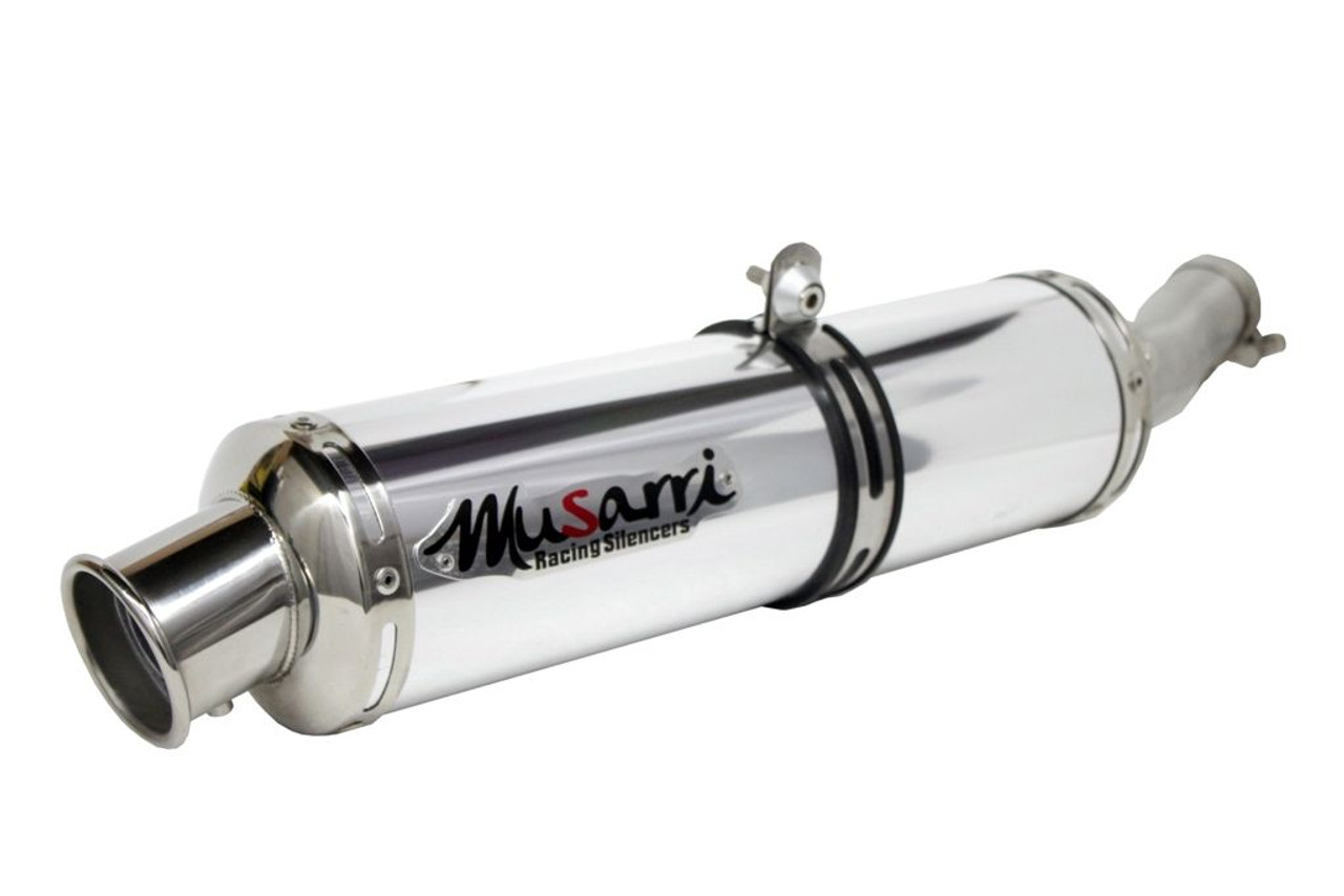 Each MUSARRI Exhaust is supplied with model specific mounting hardware, which enables quick & easy installation without unnecessary modification to your ride. This means the original exhaust can be refitted at any time.