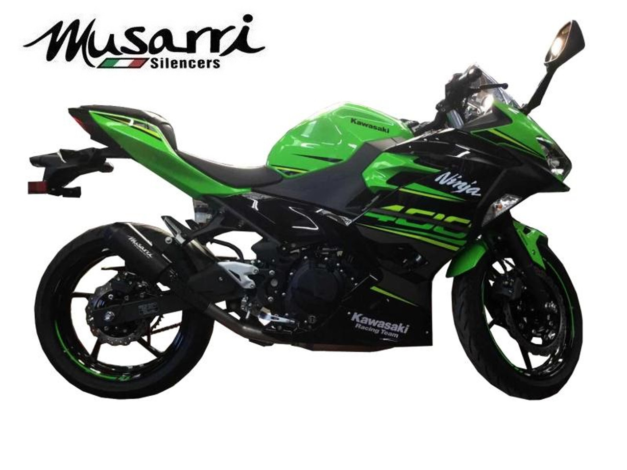 Kawasaki Ninja 400 2018>
MUSARRI GP Series Full System Exhaust