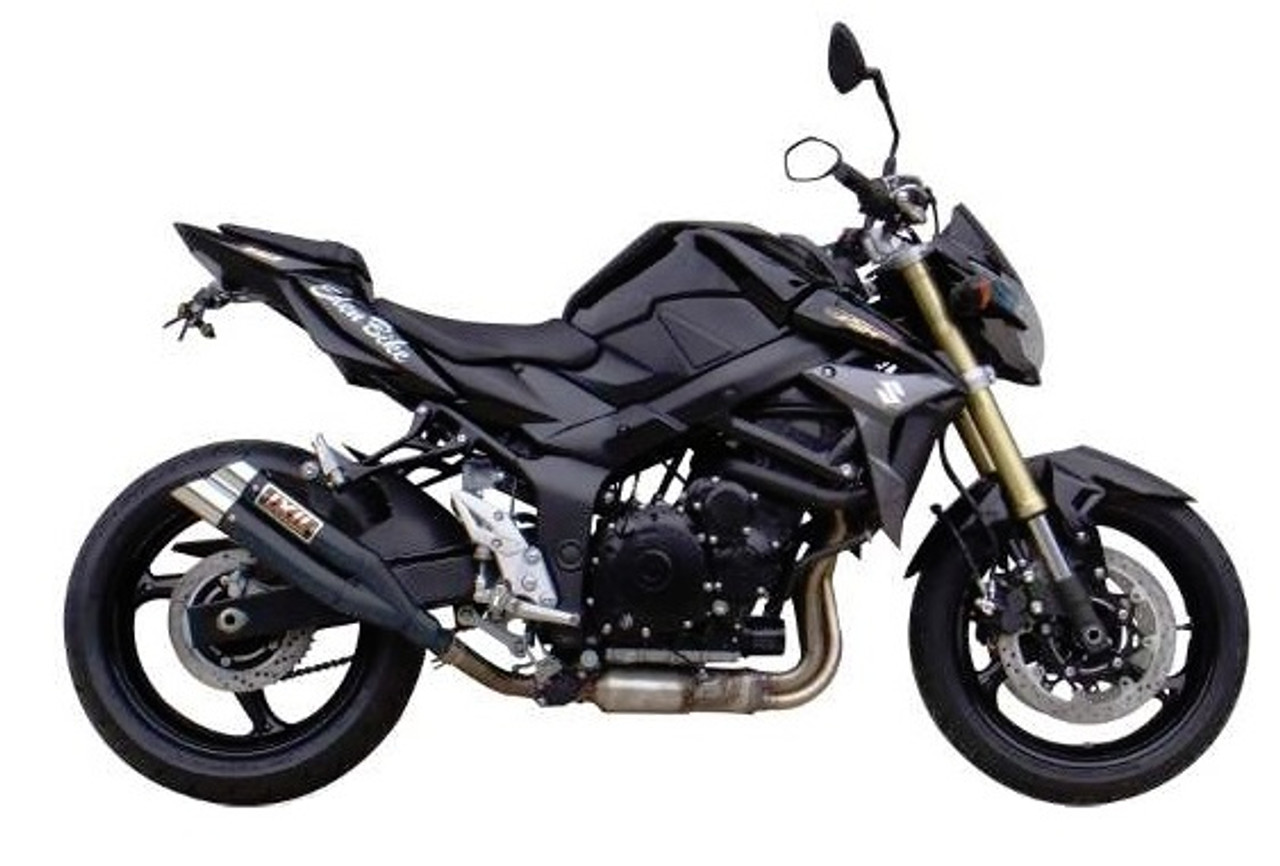 SUZUKI GSR 750 2011-2016 IXIL L3X DUAL HYPERLOW XL BLACK (SLIP ON EXHAUST)