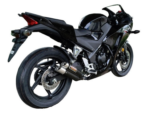 HONDA CBR 300 R 2014-2017 IXIL L3X DUAL HYPERLOW XL BLACK (SLIP ON EXHAUST)