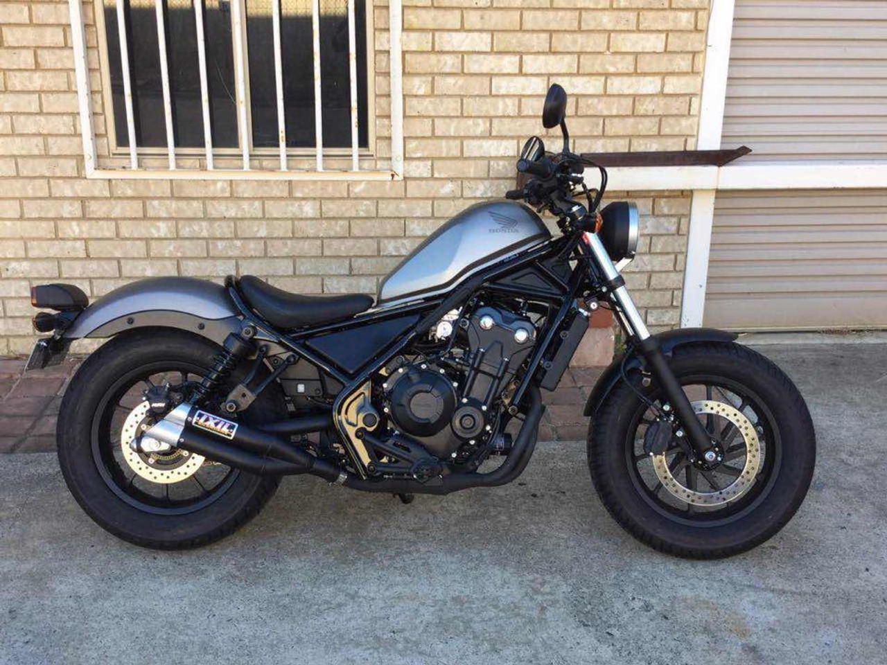 Honda Cmx500 Rebel 500 17 21 Ixil L3x Dual Hyperlow Xl Black Slip On Exhaust Xtrem Performance