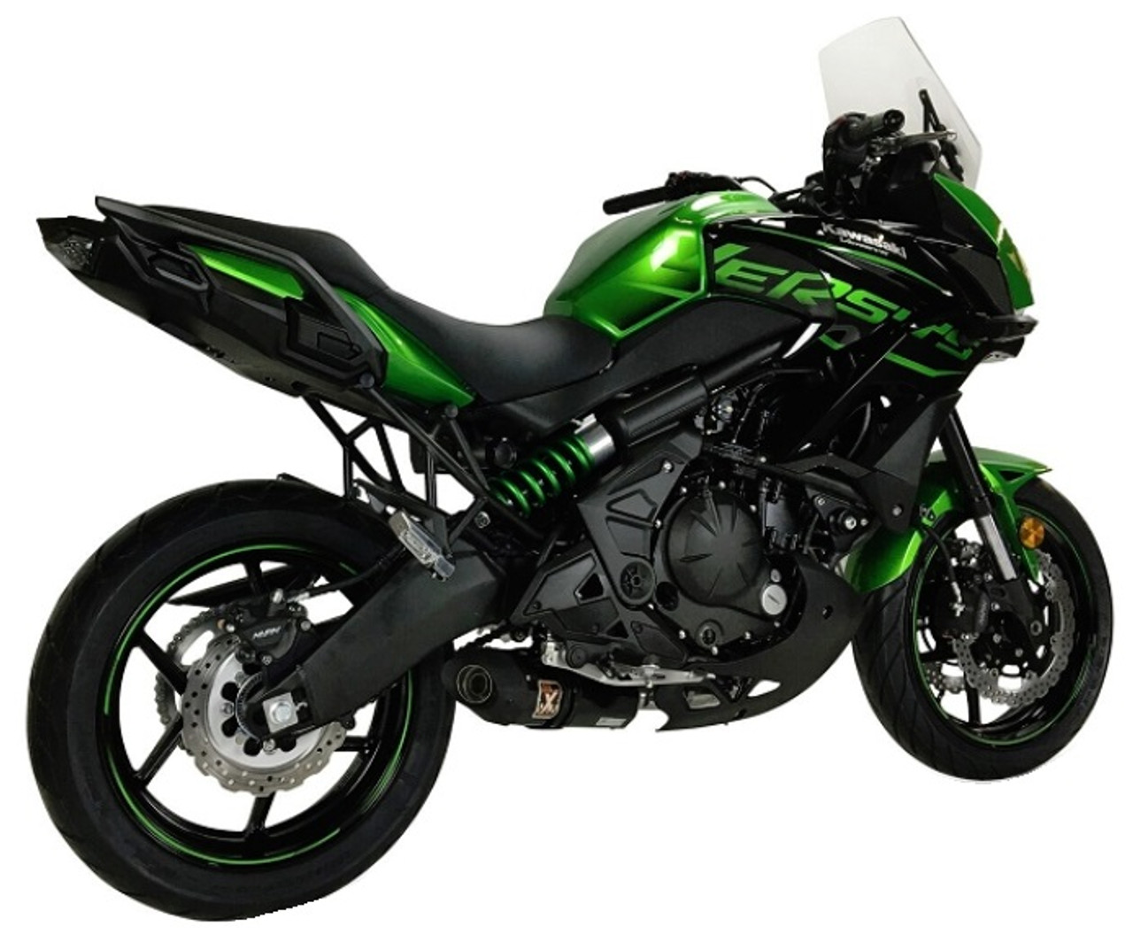 KAWASAKI VERSYS 650 2015-2018 IXIL XTREM BLACK OVAL (full system exhaust) -  Xtrem Performance