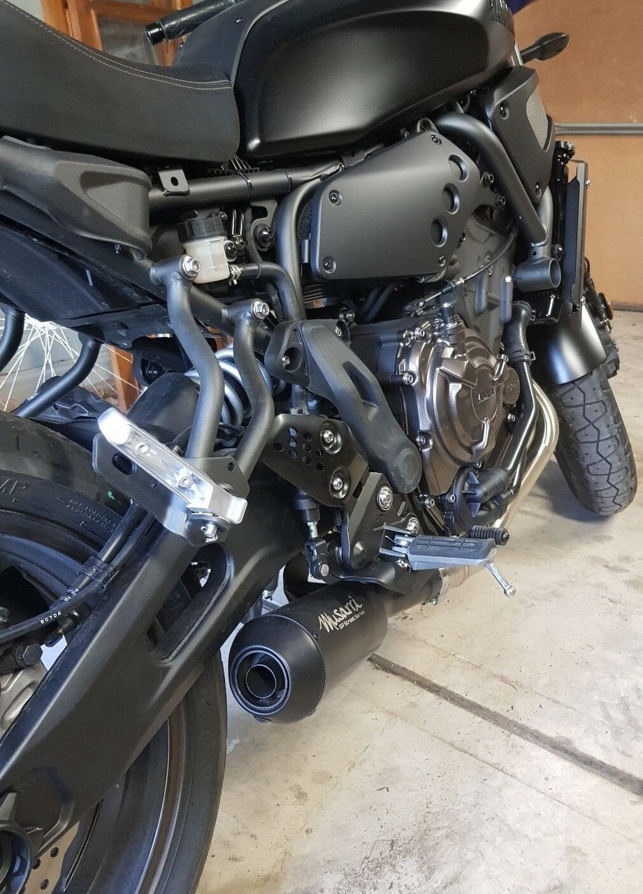XSR 700 2014 - 2020 - Musarri Street Series GP Full System Exhaust - BLACK - product photo
