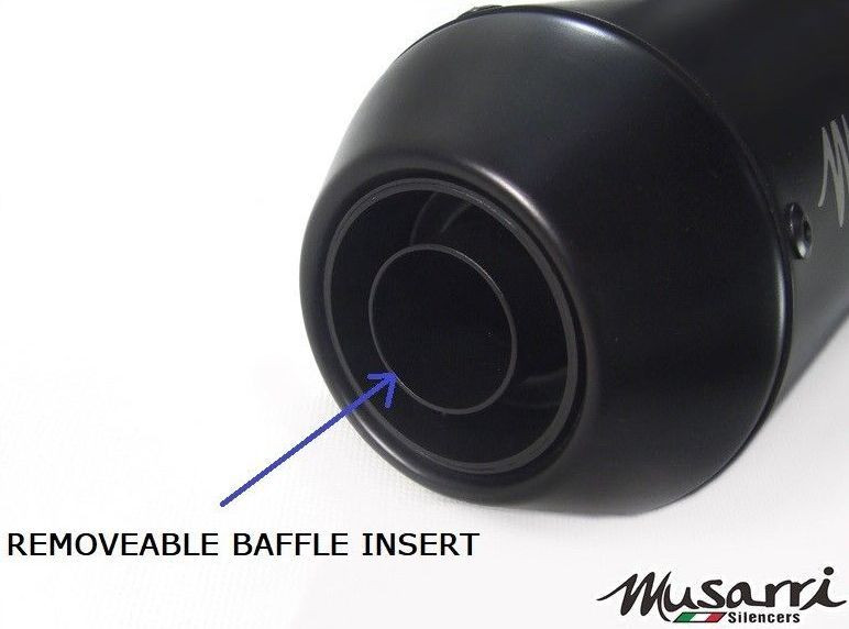 XSR 700 2014 - 2020 - Musarri Street Series GP Full System Exhaust - BLACK - product photo