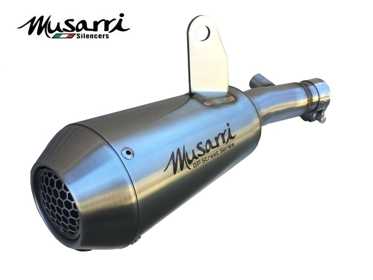 Kawasaki ER6 2005-2011  - Musarri Street Series GP Slip-on Exhaust