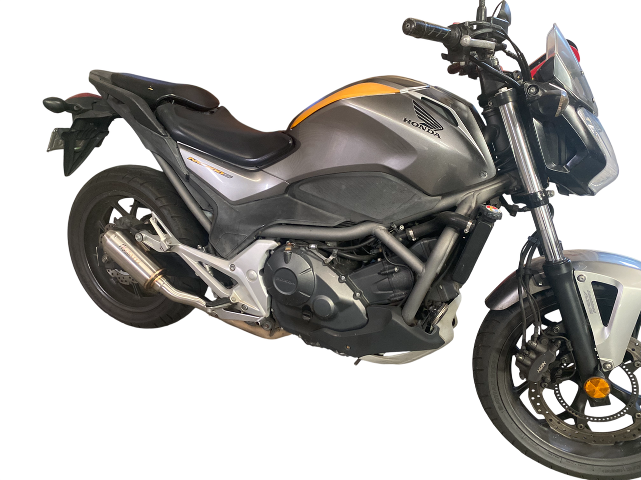Honda NC700 X/S 2012-2015  - Musarri Street Series GP  SS Slip-on Exhaust