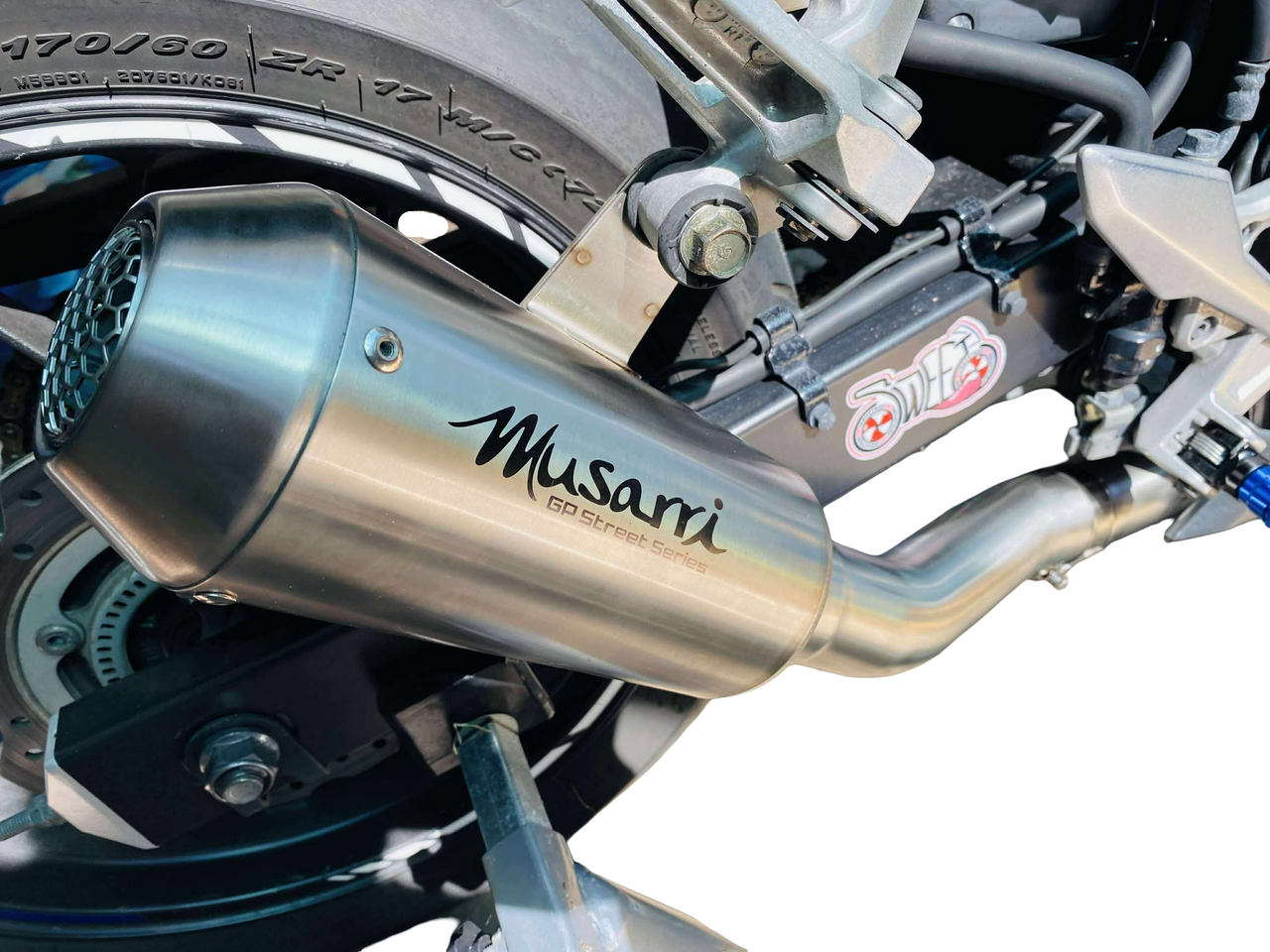 Honda CB500F 2016-2018 - Musarri Street Series SS GP Slip-on Exhaust