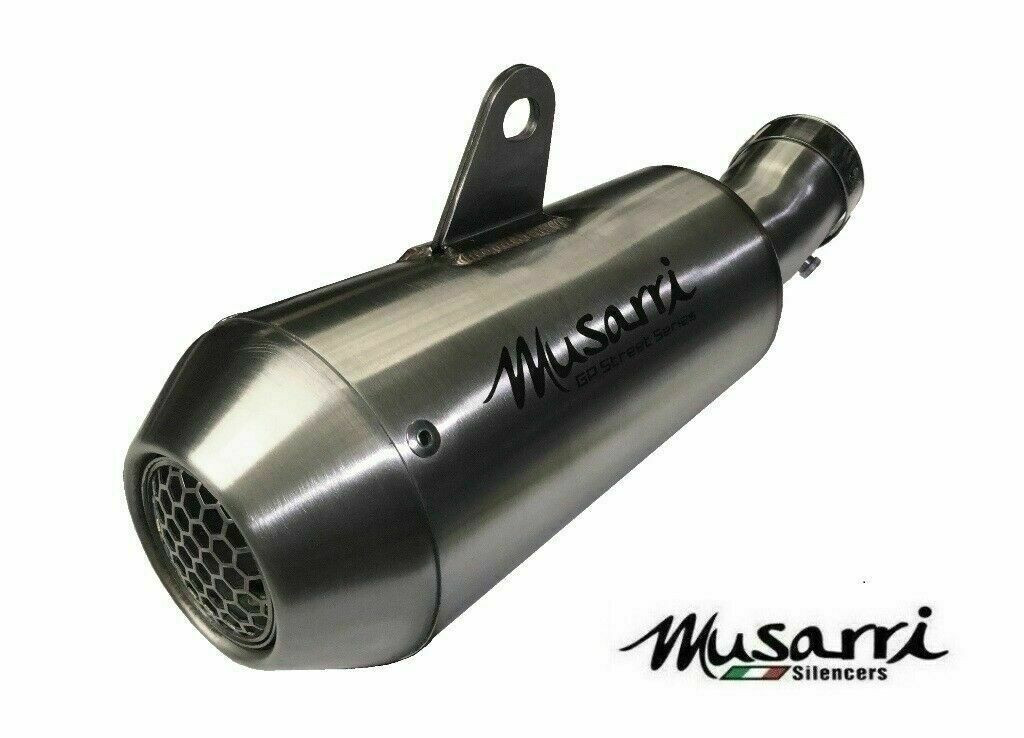 Suzuki SV650/S/X Lams 2016-2026 - Musarri Street Series SS GP Slip-on Exhaust