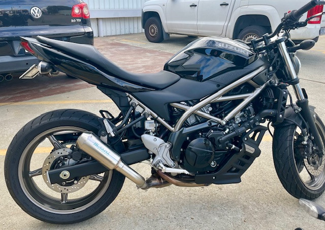 Suzuki SV650/S/X Lams 2016-2026 - Musarri Street Series SS GP Slip-on Exhaust