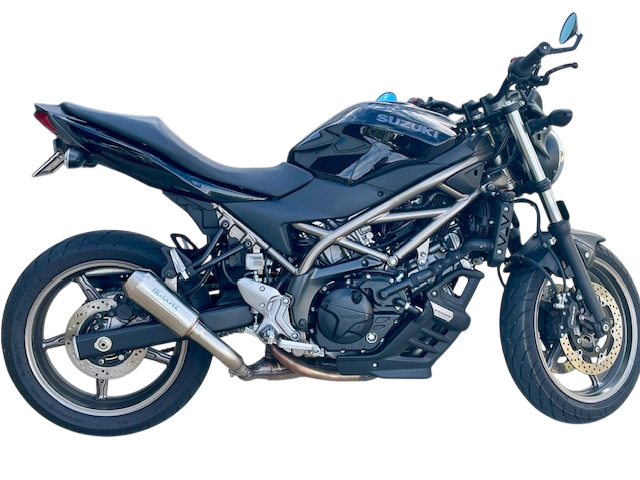 Suzuki SV650/S/X Lams 2016-2026 - Musarri Street Series SS GP Slip-on Exhaust - product photo