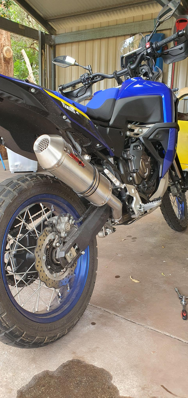 Tenere 700 T7 XTZ700 19-24 Screaming Demon S/O Oval Exhaust