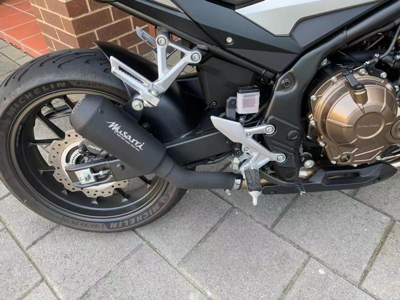 Honda CBR500R 2019 2023 Musarri Street Series GP Slip on Exhaust