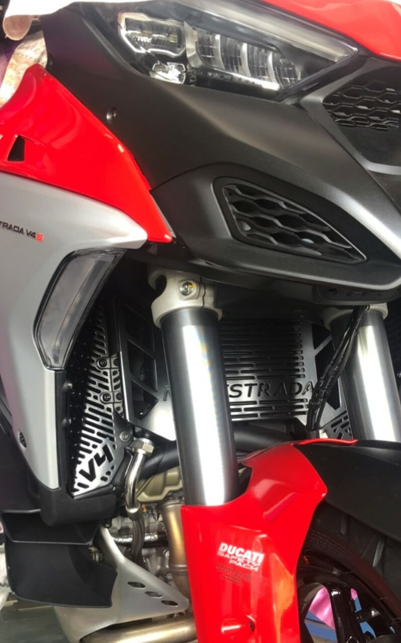 Ducati Multistrada V4 Radiator & Oil Cooler Guard set 2021-23