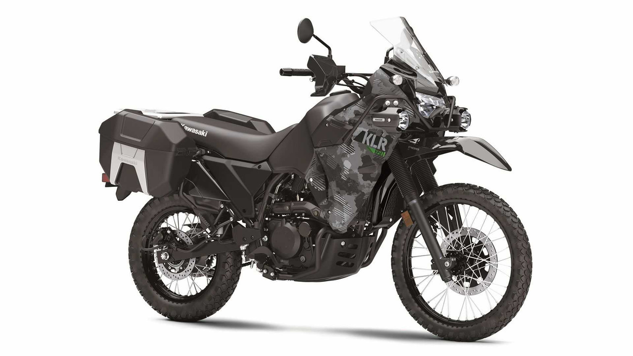 Kawasaki KLR650 2022 + Radiator Guard Set