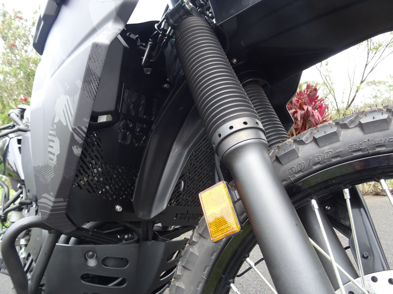 Kawasaki KLR650 2022 + Radiator Guard Set