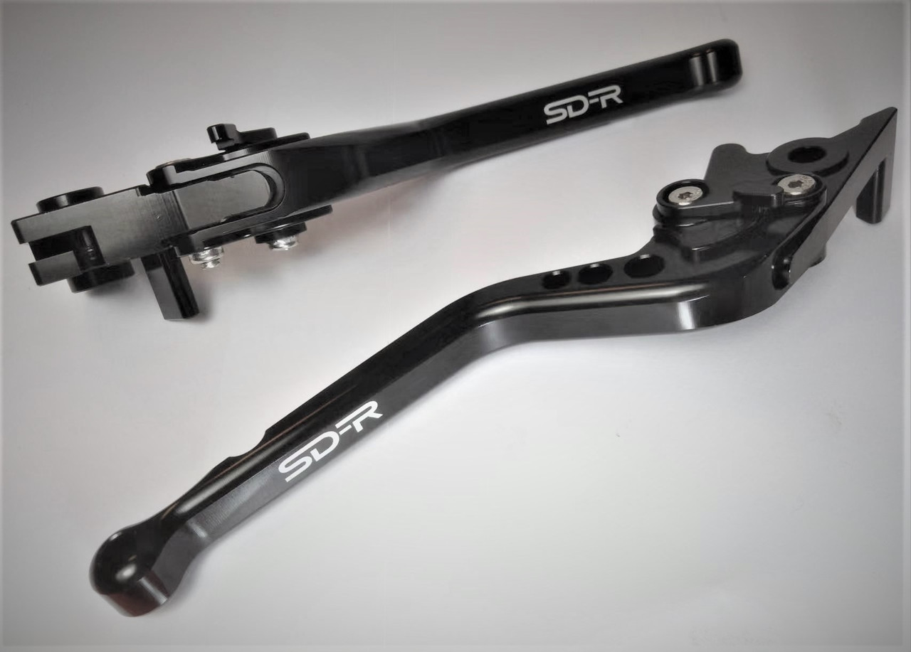 SD-R Adjustable Brake & Clutch Lever Set - Triumph