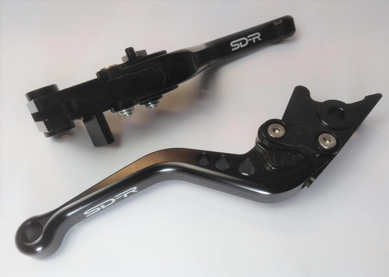 SD-R Adjustable Brake & Clutch Lever Set - Yamaha