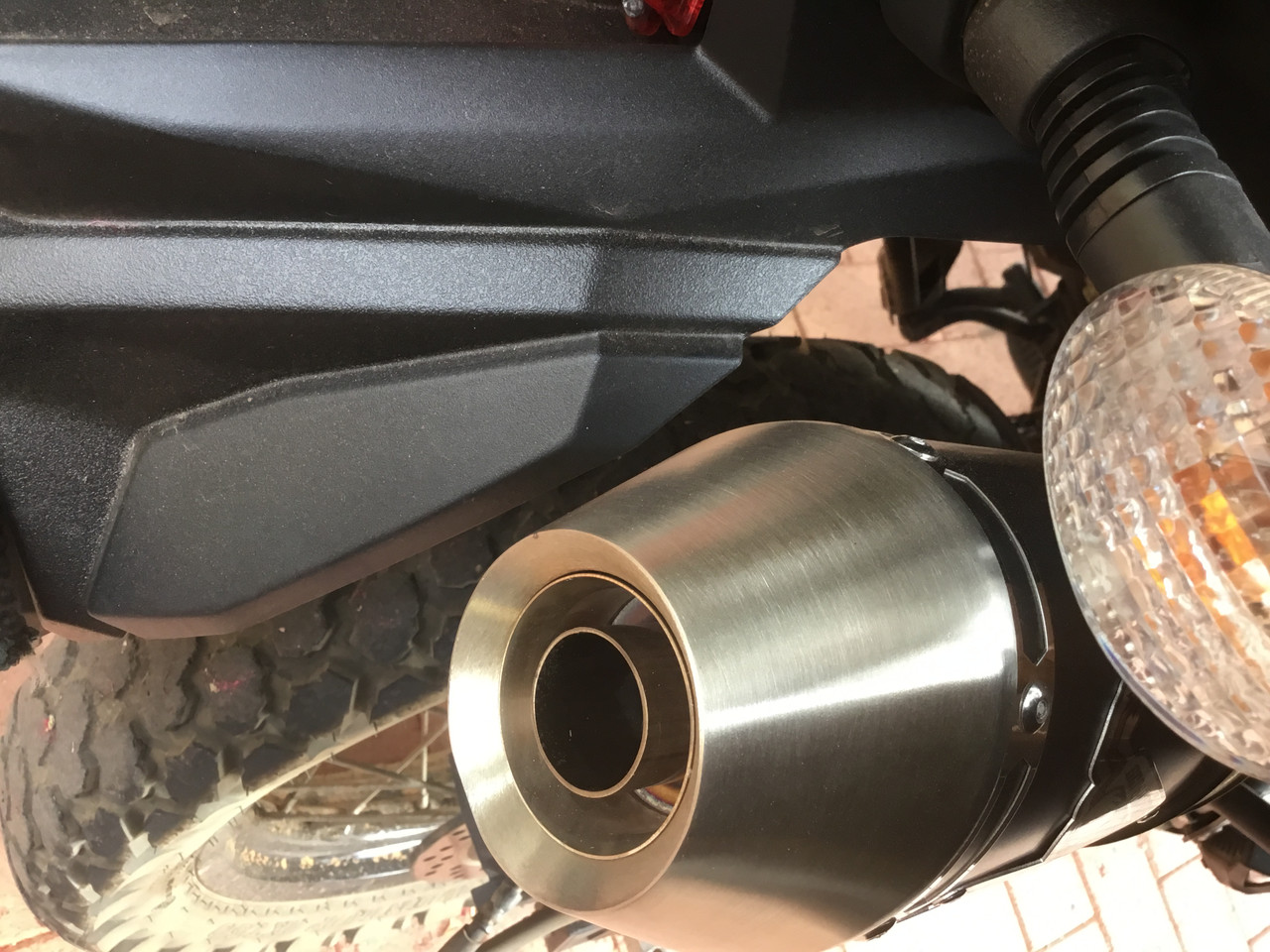 Kawasaki KLR 650 2022> Screaming Demon Oval S/O Performance Exhaust
