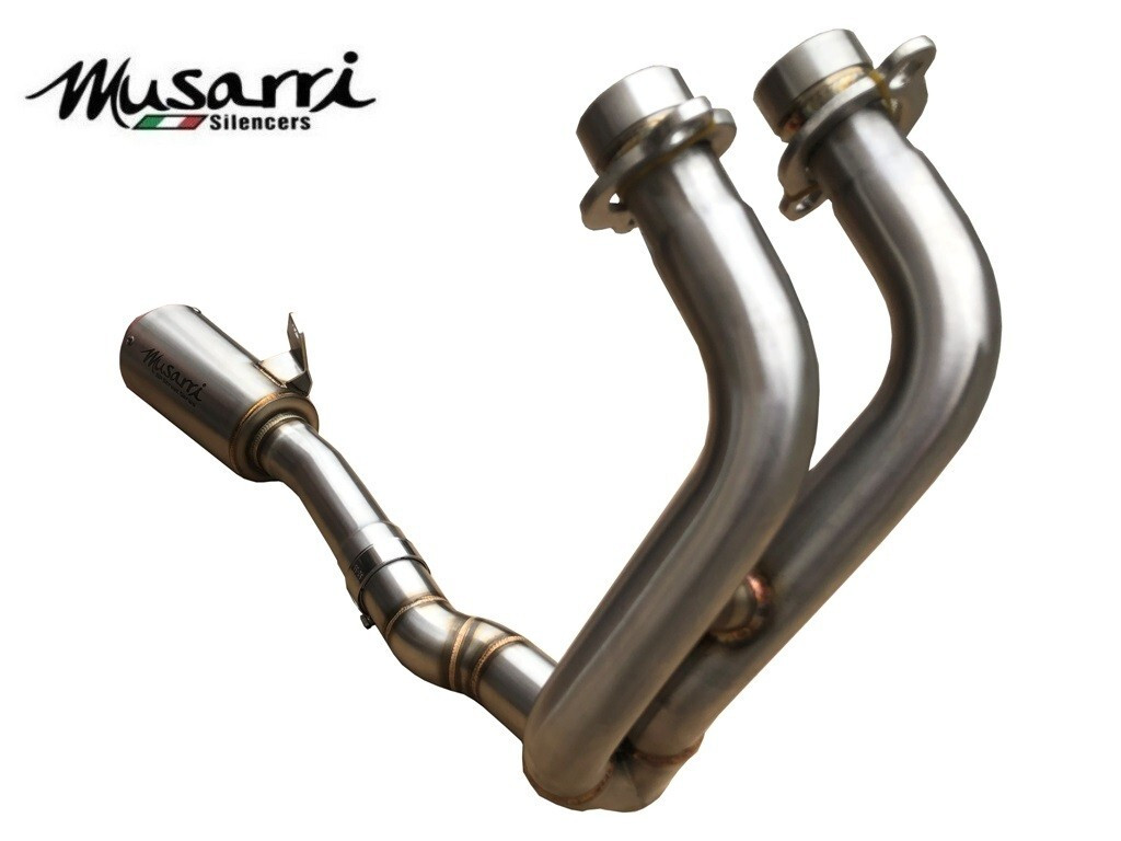 XSR 700 2021 - 2026  Musarri Street Series GP Full System Exhaust - Stainless - product photo