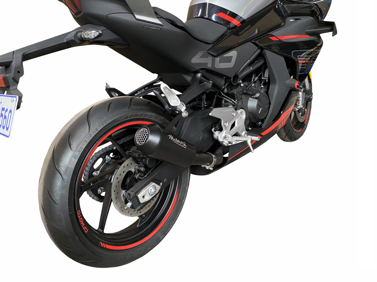 450 SR 2023 - > Musarri Street Series GP Slip-on Exhaust- Black