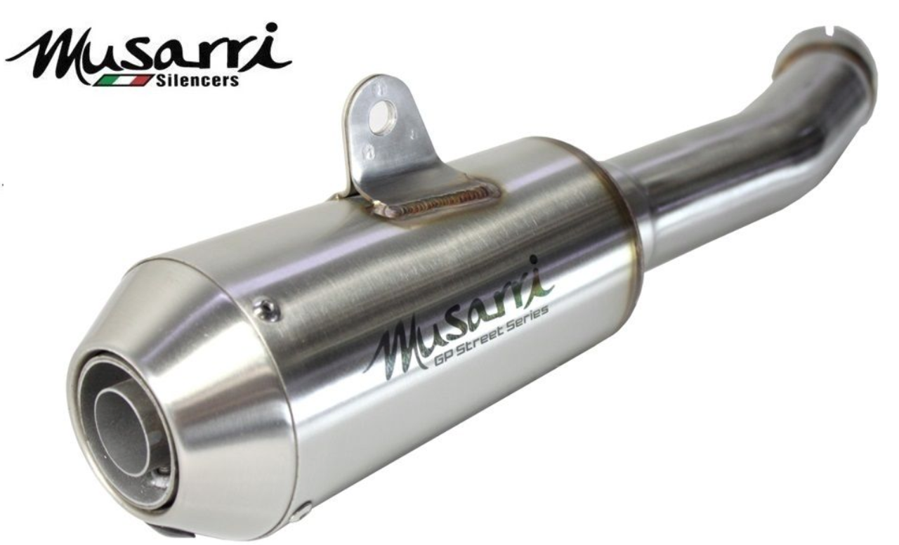 Ninja 500 2024 - Musarri  GP Street Series SS Slip-on Exhaust