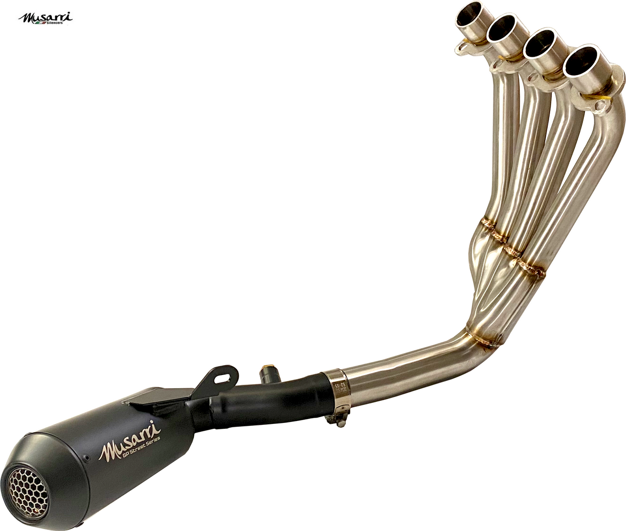 Honda CB 650R / F 2024 - 2026 Musarri Street Series GP Full Exhaust