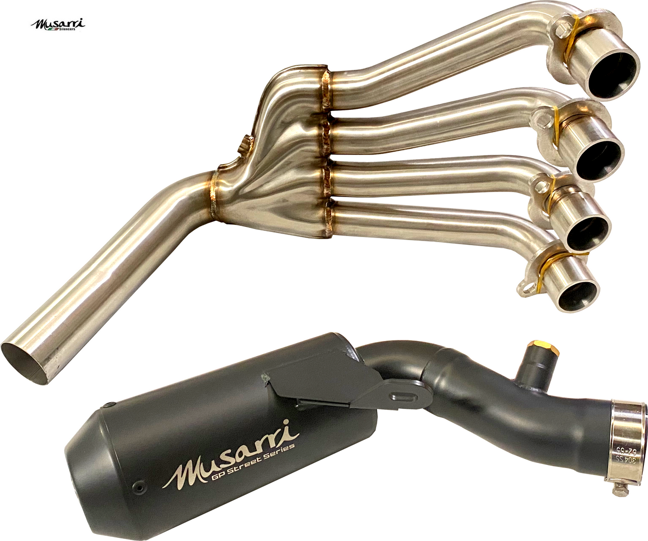 Honda CB 650R / F 2024 - 2026 Musarri Street Series GP Full Exhaust
