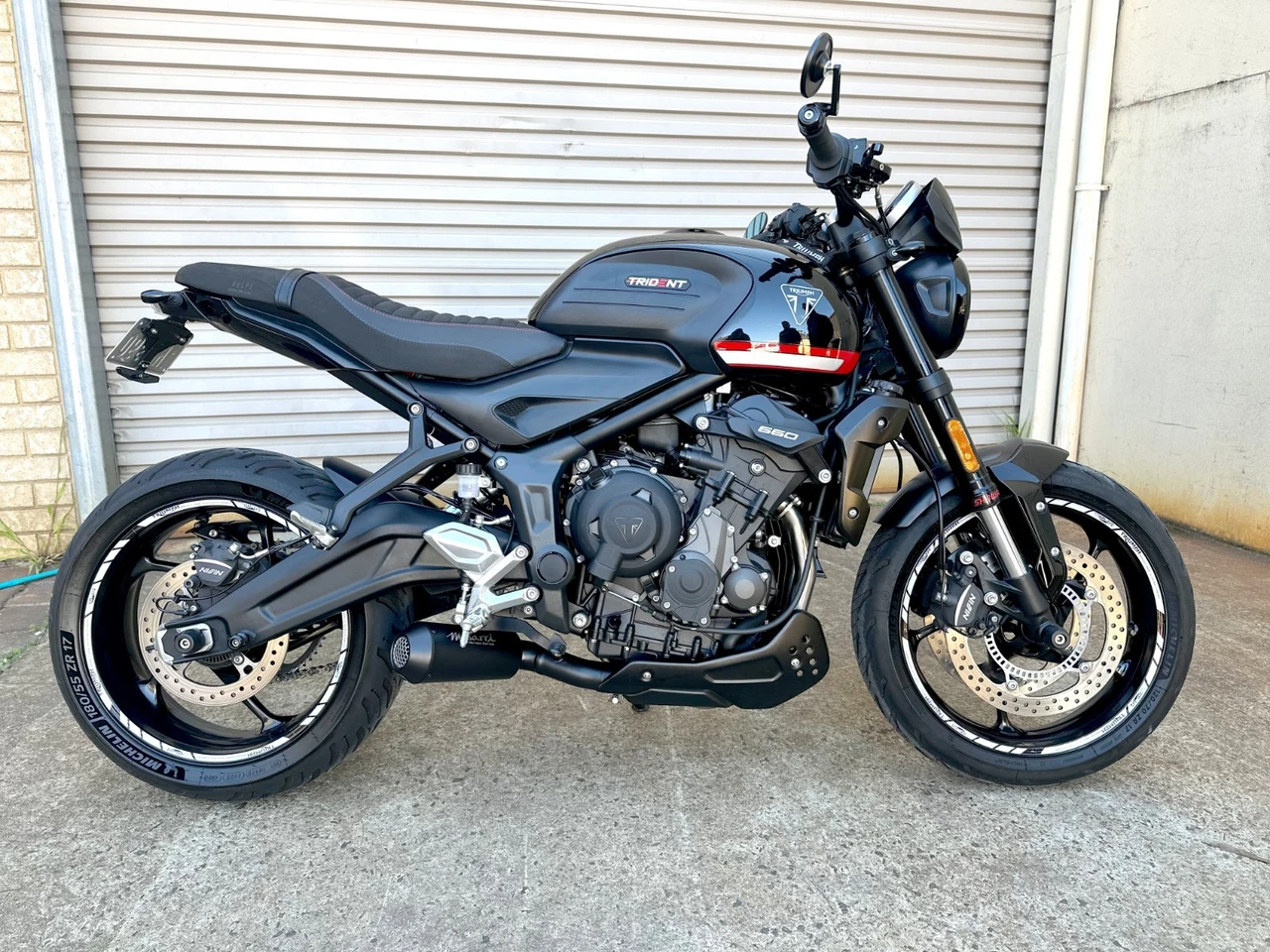 Daytona 660 2024 - 2026  Musarri Street Series GP Full Exhaust - product photo