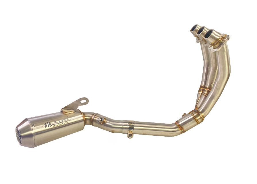 Daytona 660 2024 - 2026 Musarri Exhaust  Musarri Street Series GP Full Exhaust Stainless