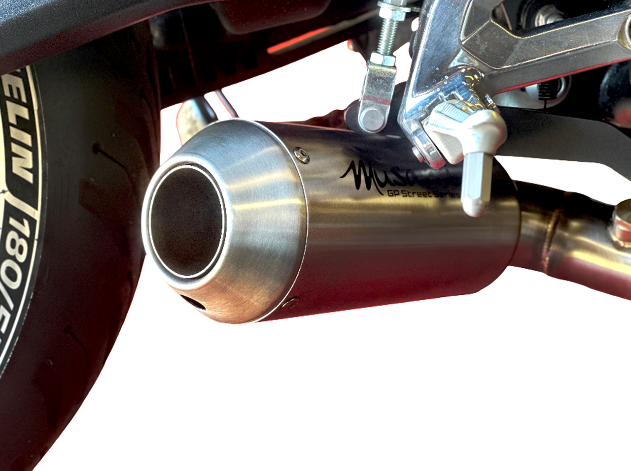 Daytona 660 2024 - 2026  Musarri Street Series GP Full Exhaust Stainless