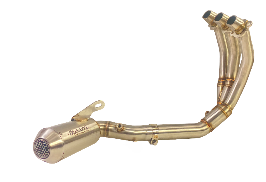 Trident 660 2021- 2026 Musarri Exhaust  Musarri Street Series GP Full Exhaust Stainless