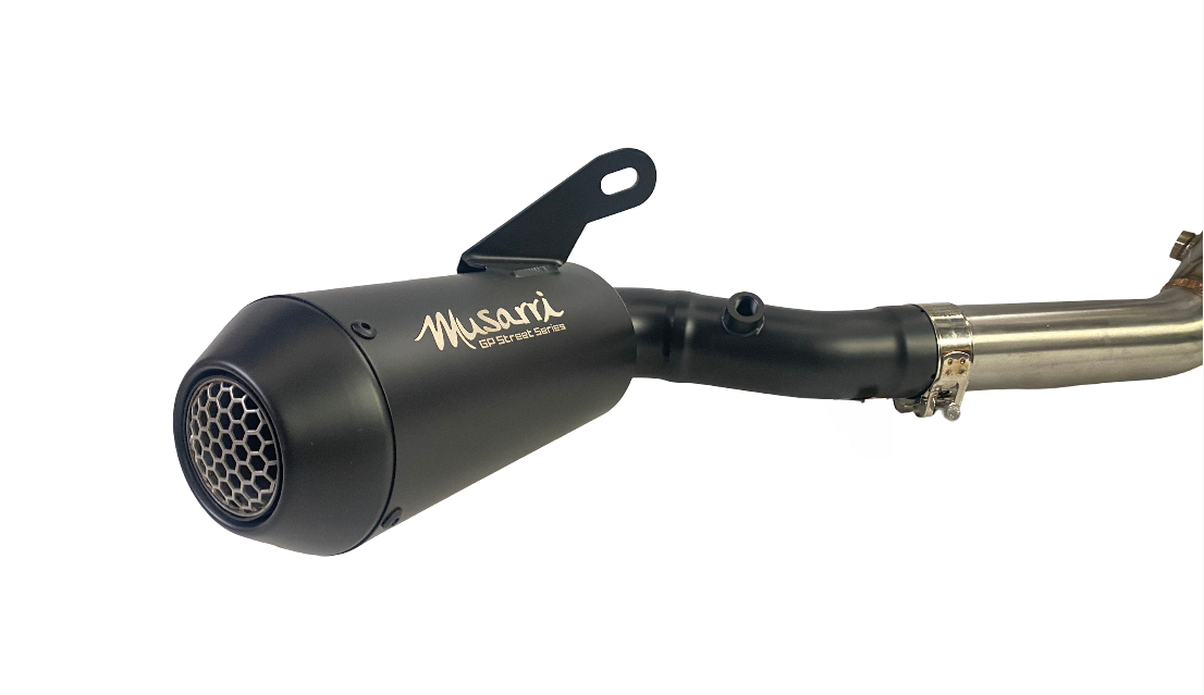Trident 660 2021 - 2026 Musarri Exhaust  Musarri Street Series GP Full Exhaust