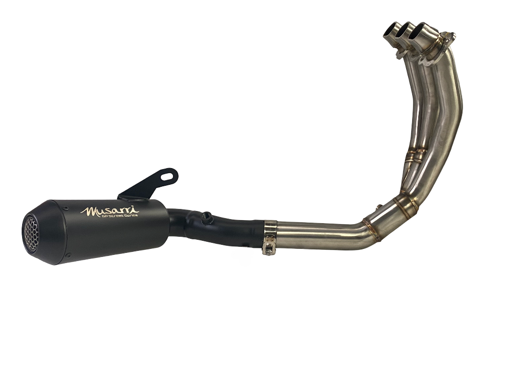 Trident 660 2021 - 2026 Musarri Exhaust  Musarri Street Series GP Full Exhaust