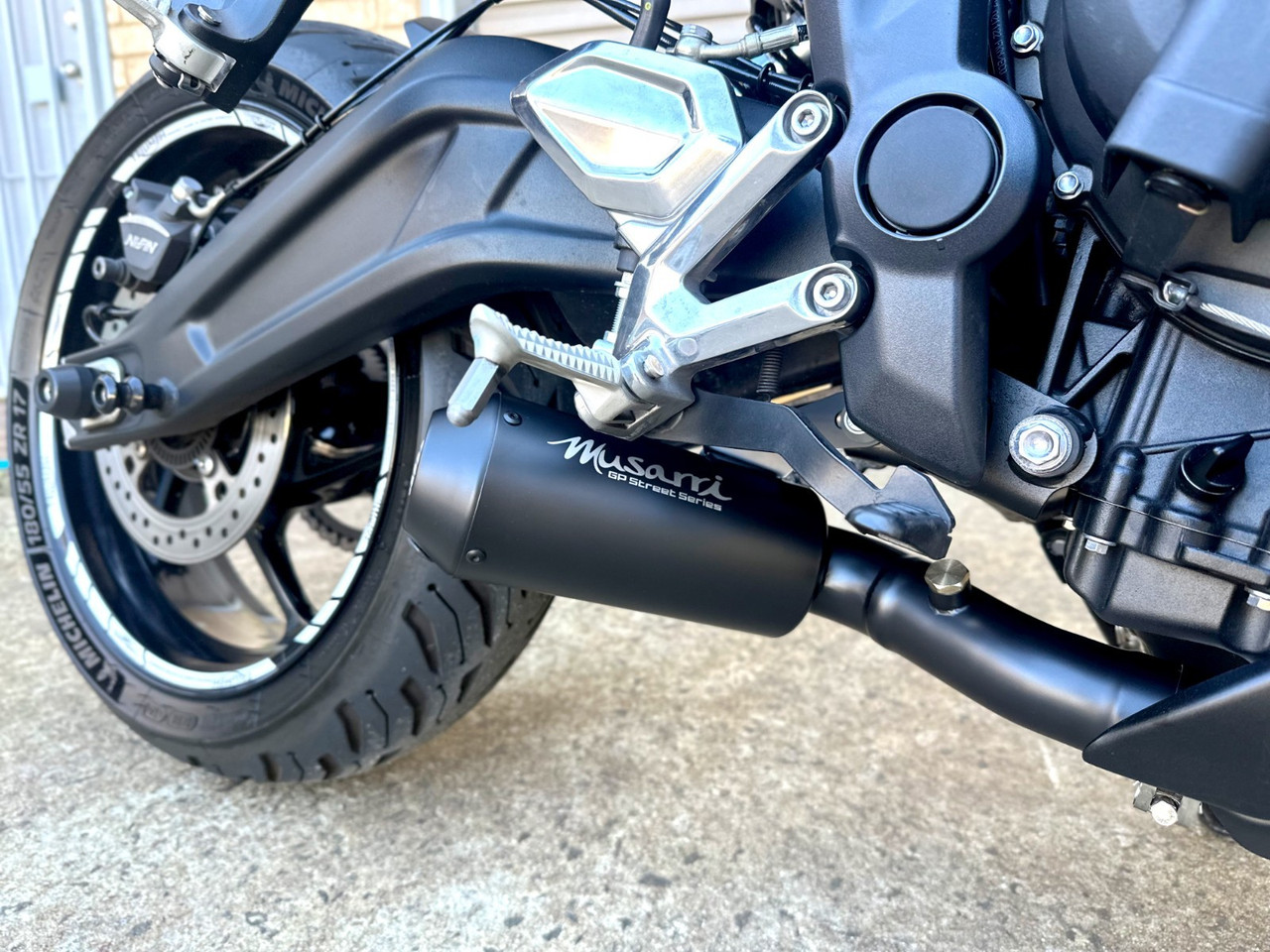 Trident 660 2021 - 2026   Musarri Street Series GP Full Exhaust - product photo
