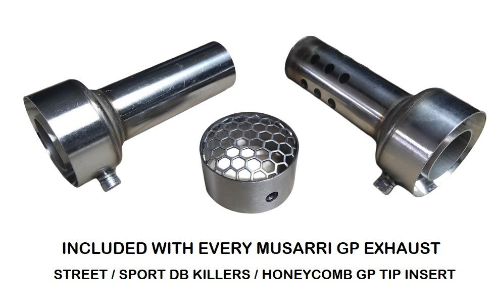 Trident 660 2021 - 2026   Musarri Street Series GP Full Exhaust - product photo