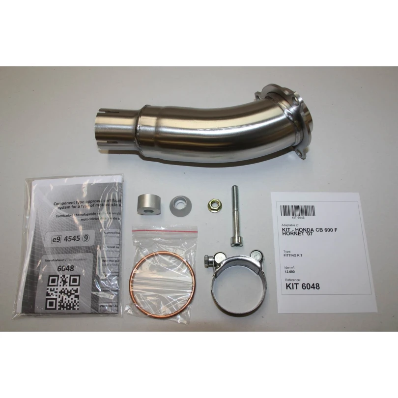 Honda CB600 F/S Hornet 2007-2015 IXIL Xtrem Black HEXOVAL Slip-on Exhaust - gallery image 3