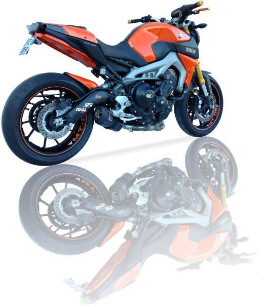 Yamaha XSR900 2016-2021 IXIL Xtrem Black HEXOVAL Full System Exhaust - gallery image 4
