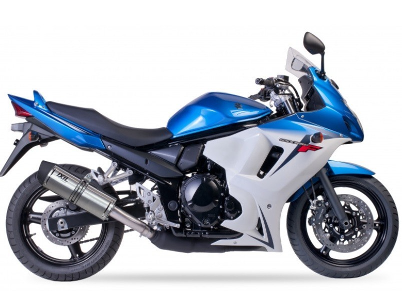 Suzuki GSX650F 2008-2017 IXIL Xtrem Stainless HEXOVAL Slip-on Exhaust - product photo 1
