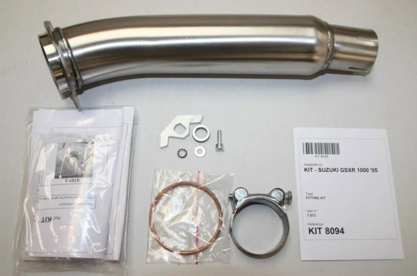 Suzuki GSX-R1000 2005-2006 IXIL Xtrem Stainless HEXOVAL Slip-on Exhaust - product photo 3