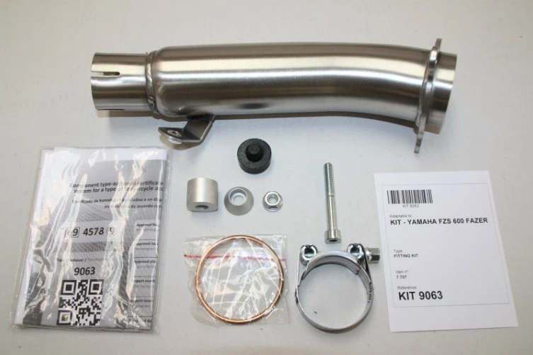 Yamaha FZS600 Fazer 1998-2003 IXIL Xtrem Stainless HEXOVAL Slip-on Exhaust - product photo 3